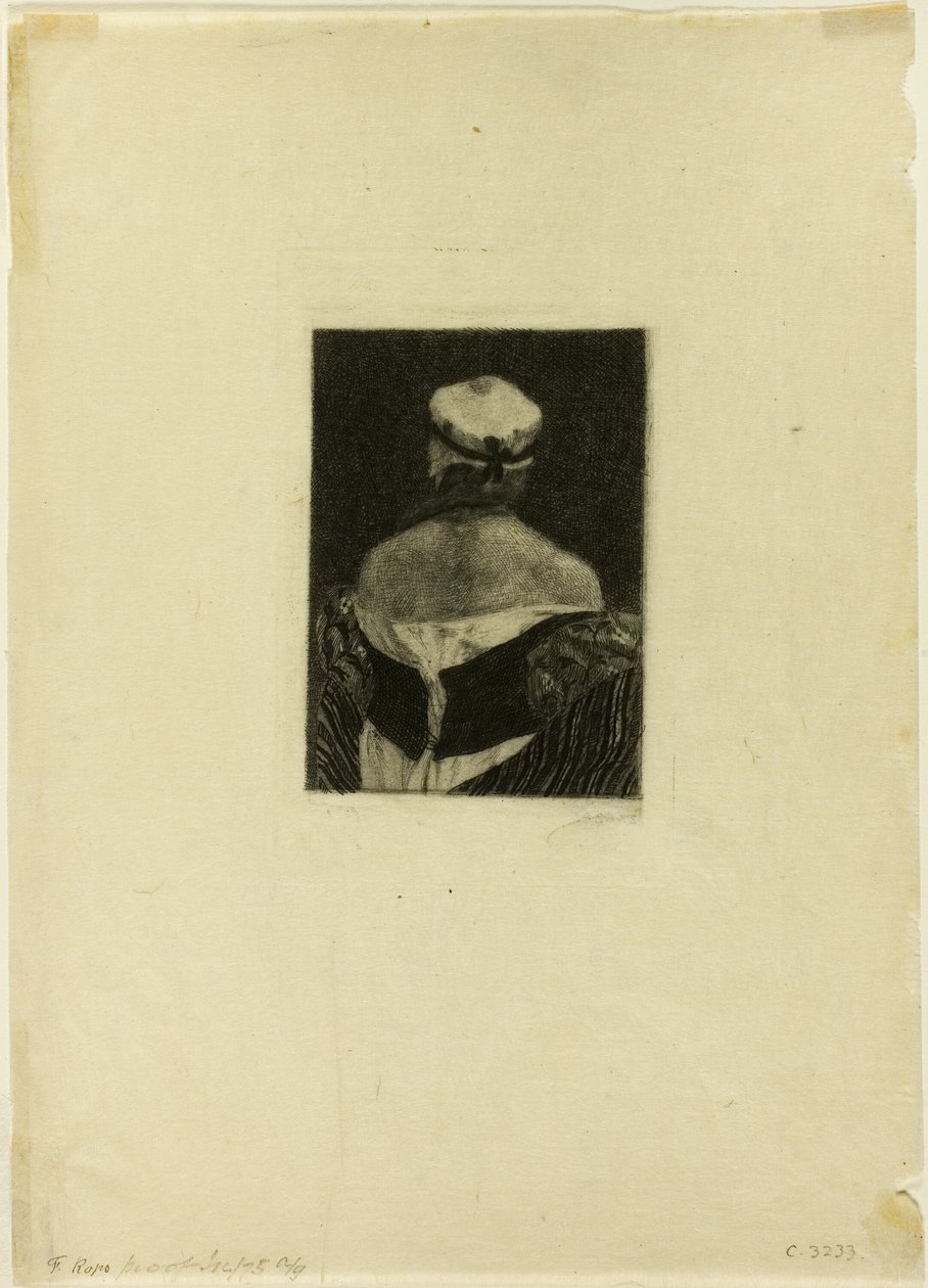 Le modèle - Félicien Rops
