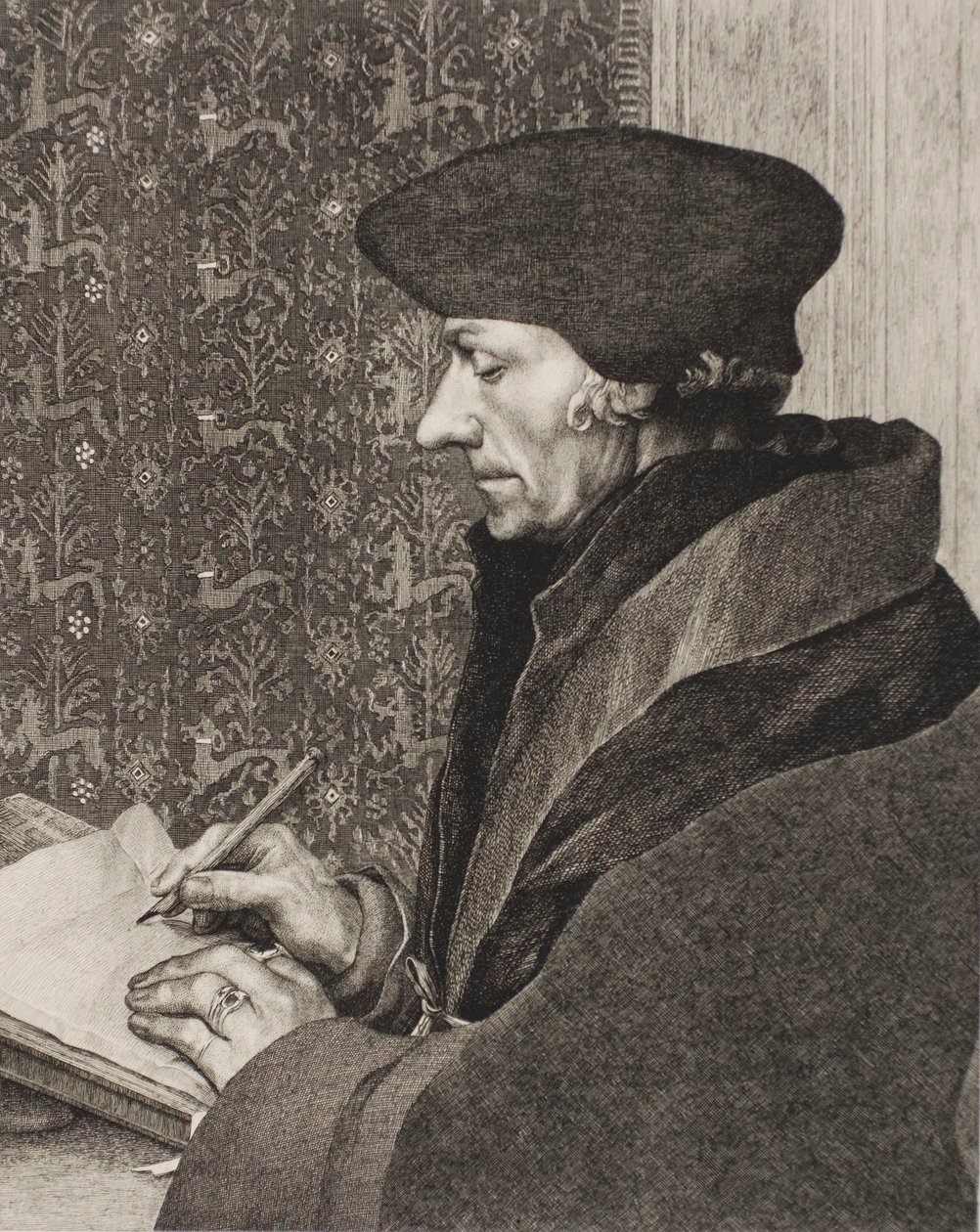 Erasmus - Félix Henri Bracquemond