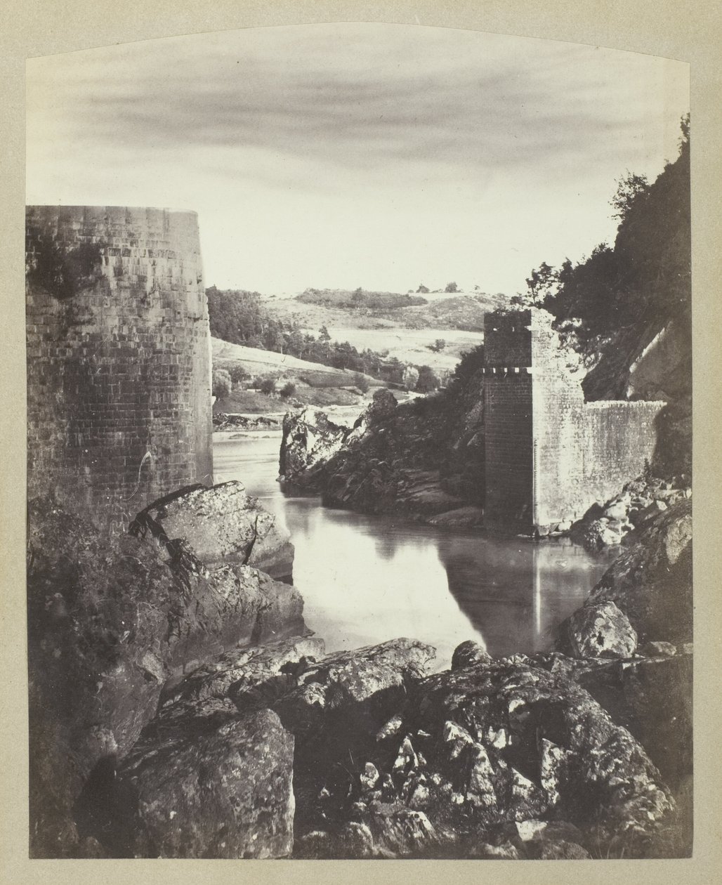 Paysage avec ruine - Félix Thiollier