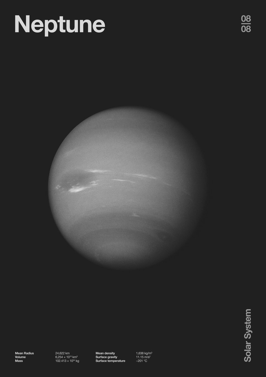 Neptune : Données des Planètes Minimales, 2023 - Florent Bodart