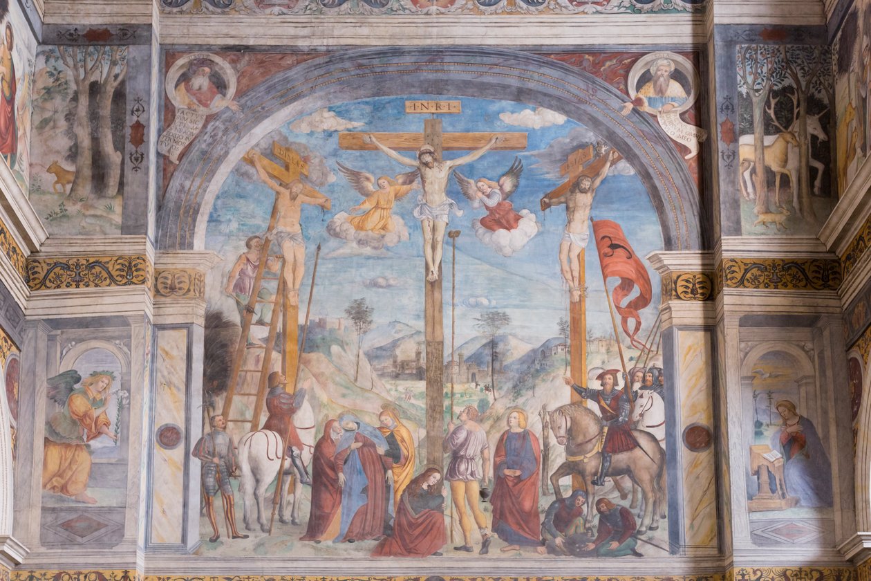 Les fresques du chœur des nonnes, Floriano Ferramola - Floriano Ferramola