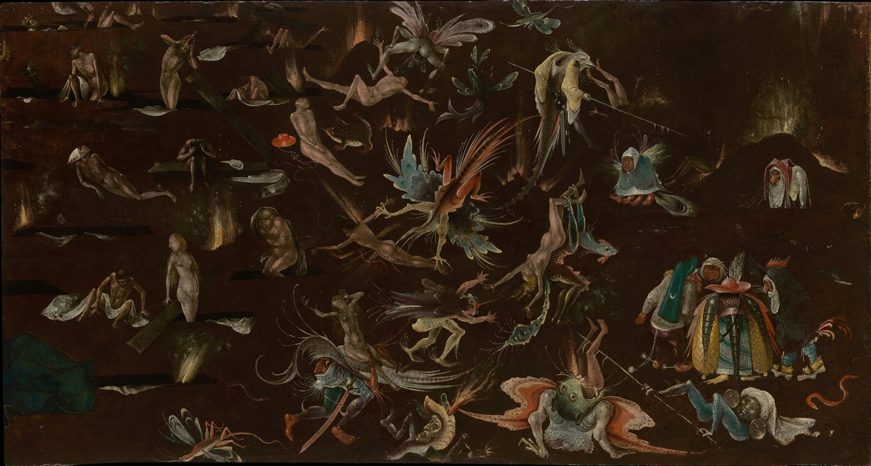 Le Jugement dernier (fragment), vers 1530-1540 - Follower of Hieronymus Bosch