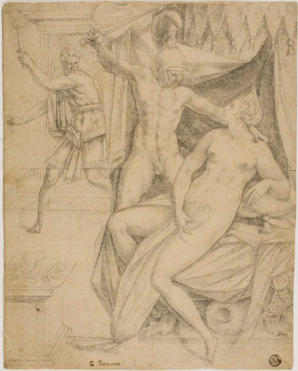 Tarquin et Lucrèce - Fontainebleau School