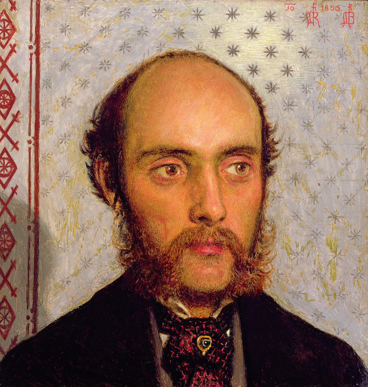 Portrait de William Michael Rossetti (1829-1919) à la lumière de la lampe, 1856 - Ford Madox Brown