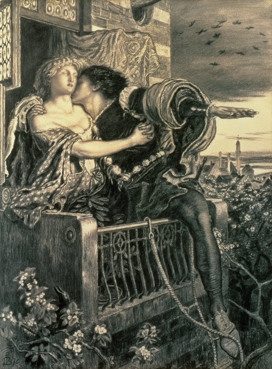 Roméo et Juliette, 1876 - Ford Madox Brown