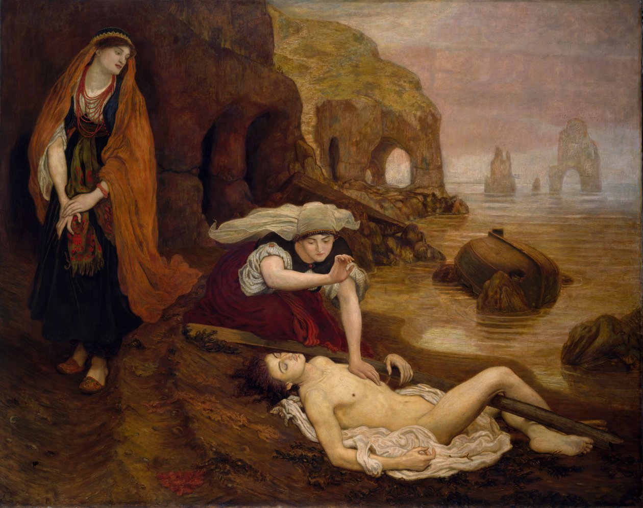 Découverte de Don Juan par Haidée - Ford Madox Brown