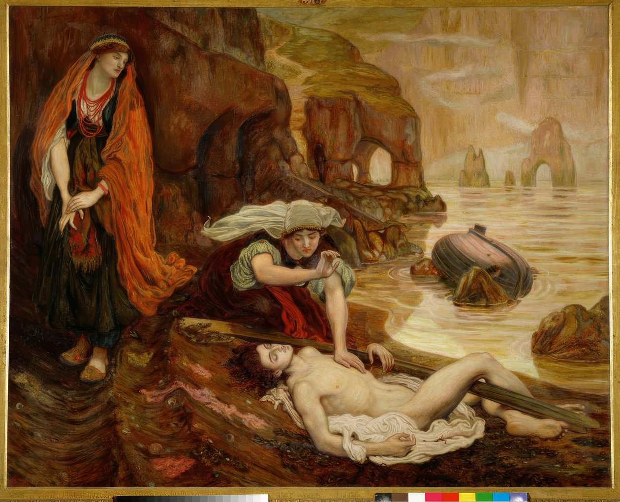 Haydée trouve le corps de Don Juan - Ford Madox Brown