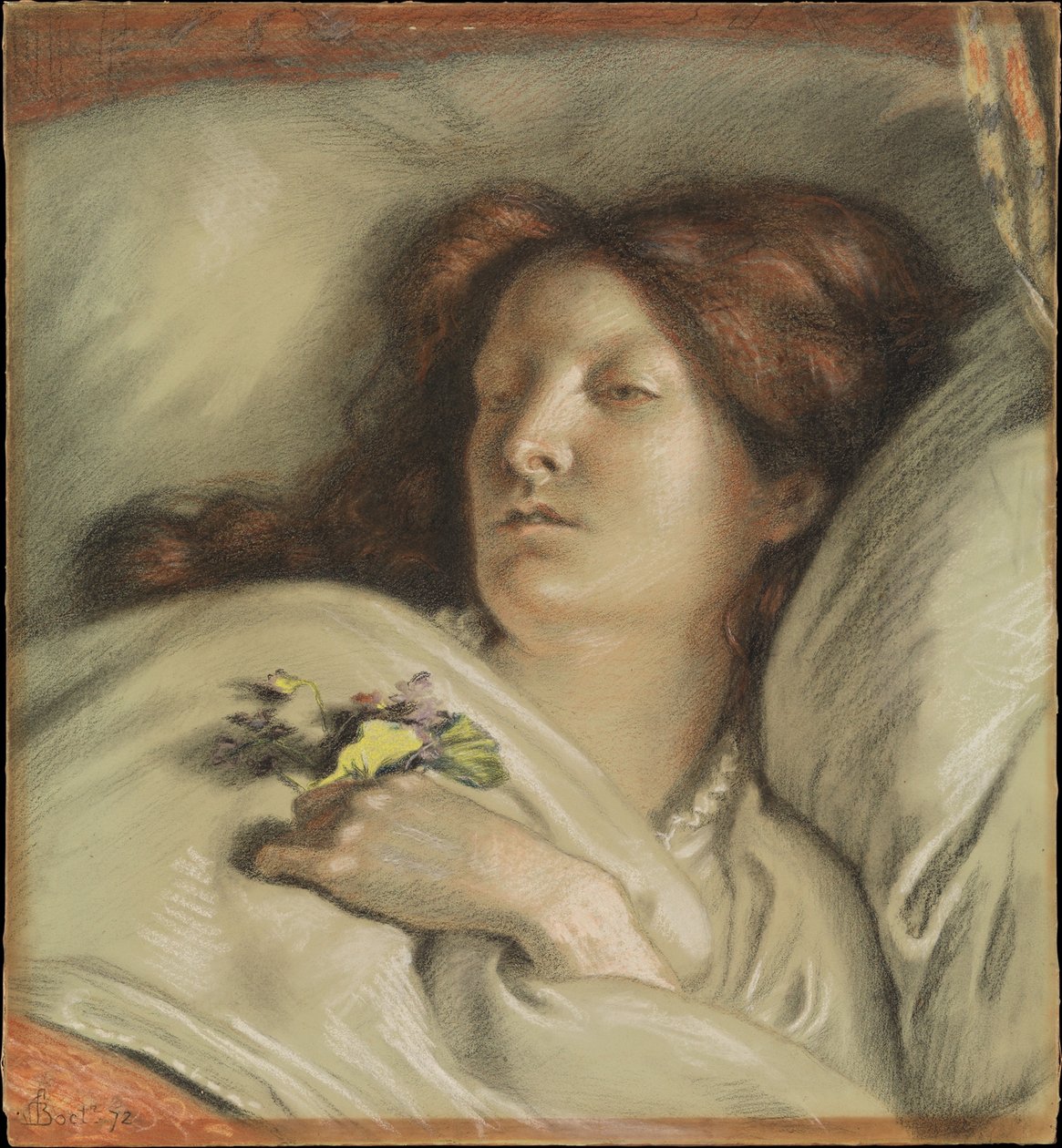 La convalescente (Portrait de l