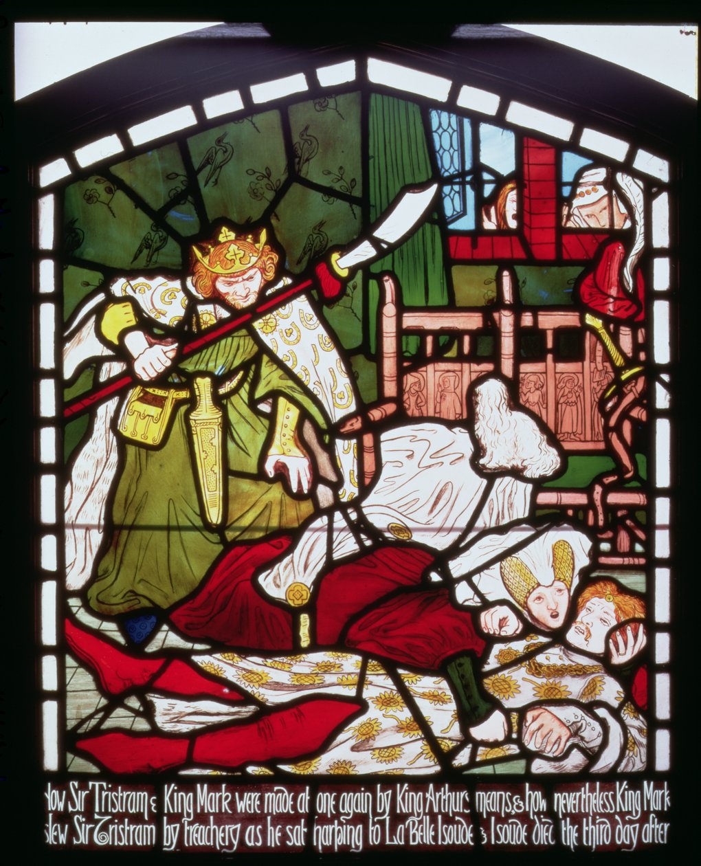 La mort de Sir Tristan, de 