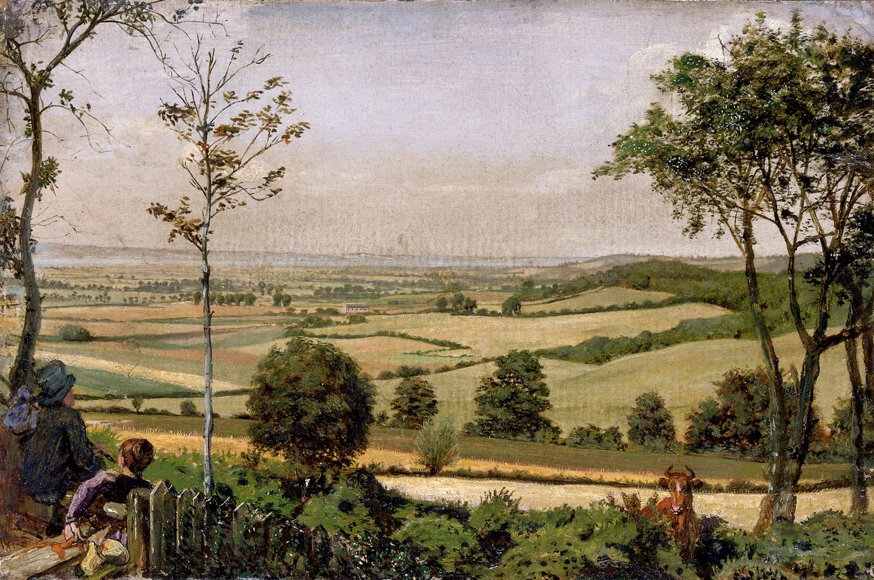 Vue de Shorn Ridgway, Kent - Ford Madox Brown