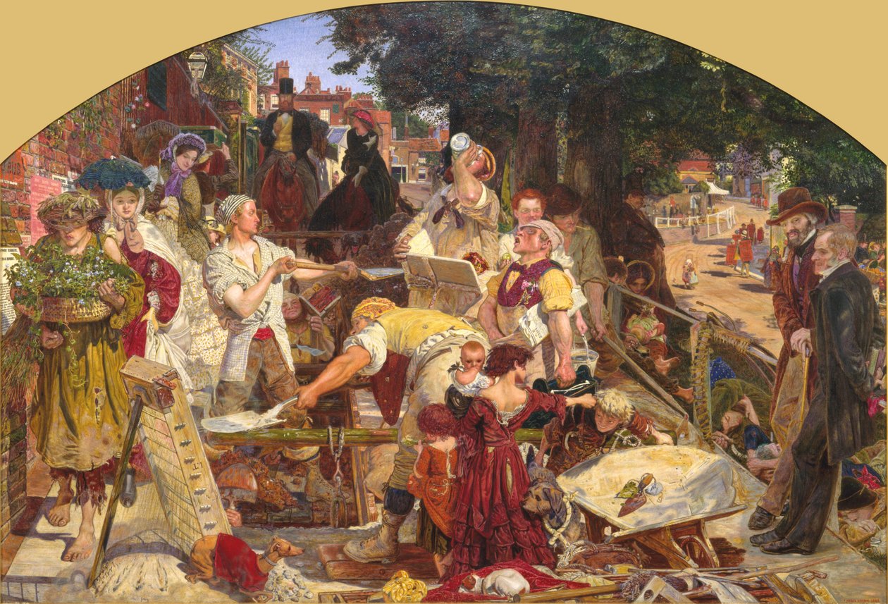 Travail - Ford Madox Brown