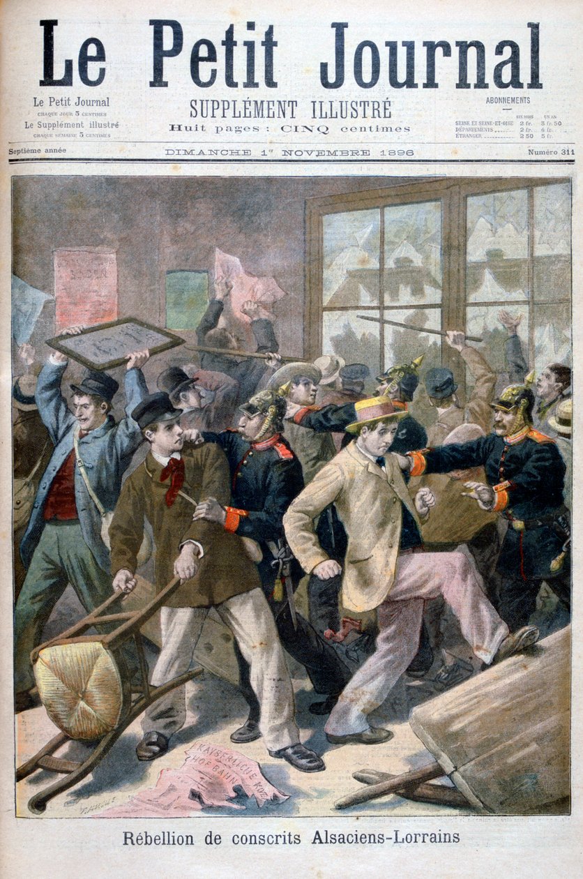 Rébellion des conscrits alsaciens-lorrains, 1896 - Fortuné Méaulle