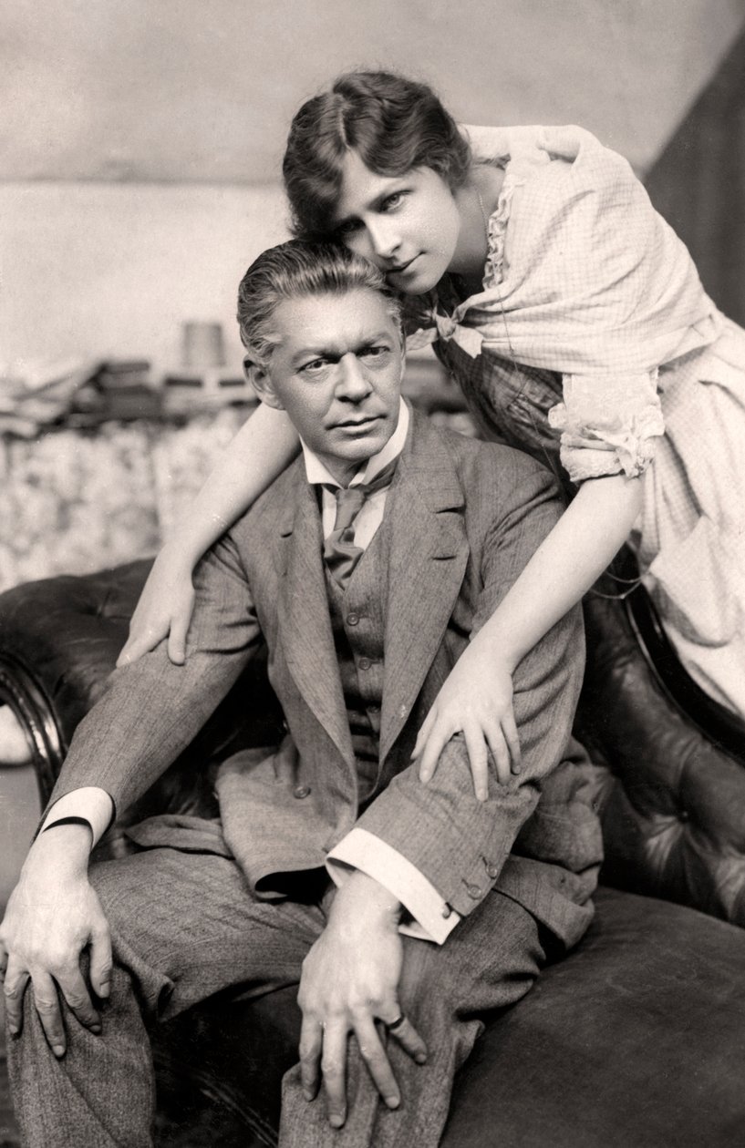 Marie Lohr 1890-1975 et E Holman Clark 1864-1925, début du 20e siècle - Foulsham and Banfield