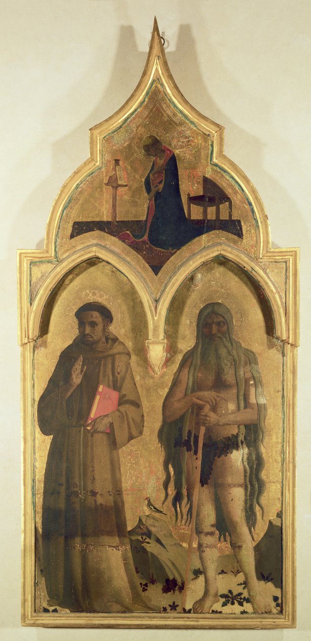 SS. François et Onuphrius, panneau latéral de La Madone et l