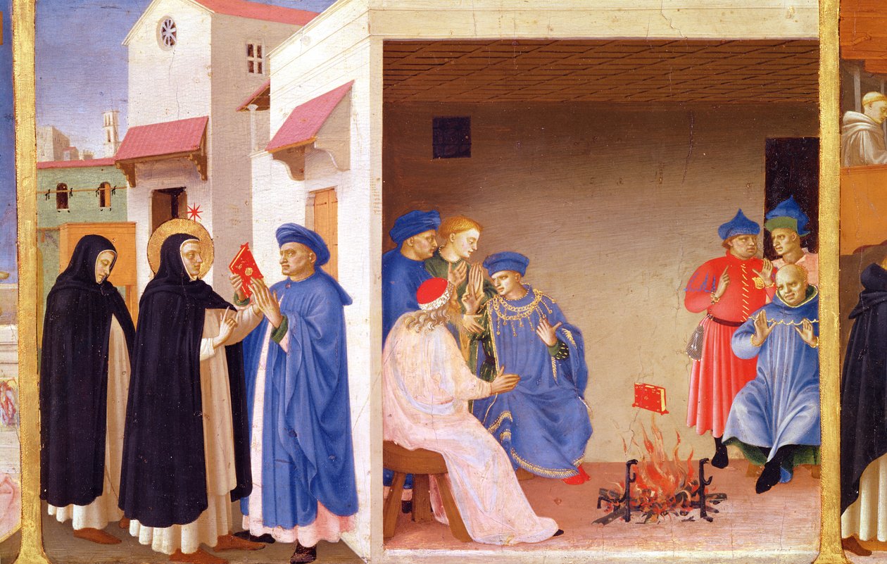 Le Couronnement de la Vierge (détail) - Fra Angelico