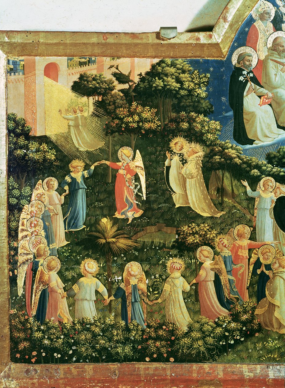 Le Jugement dernier (tempera sur panneau) (détail) - Fra Angelico