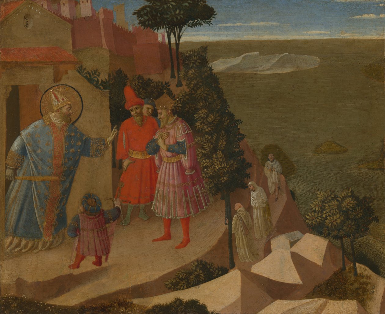 Saint Romuald refuse à l