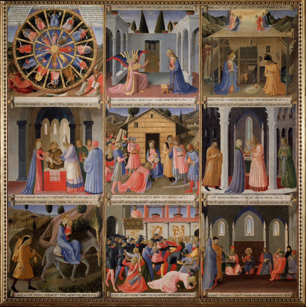 Armadio degli Argenti : Vie du Christ - Fra  Angelico
