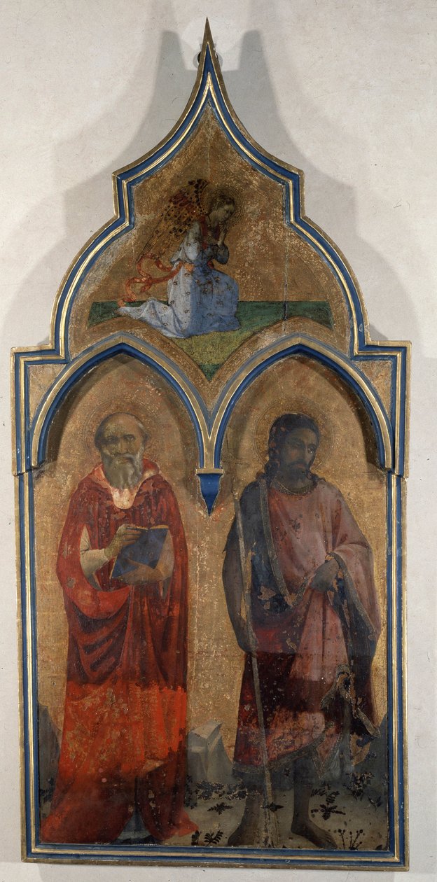 Porte du tabernacle de la Sainte Trinité (Santa Trinita) - Fra  Angelico
