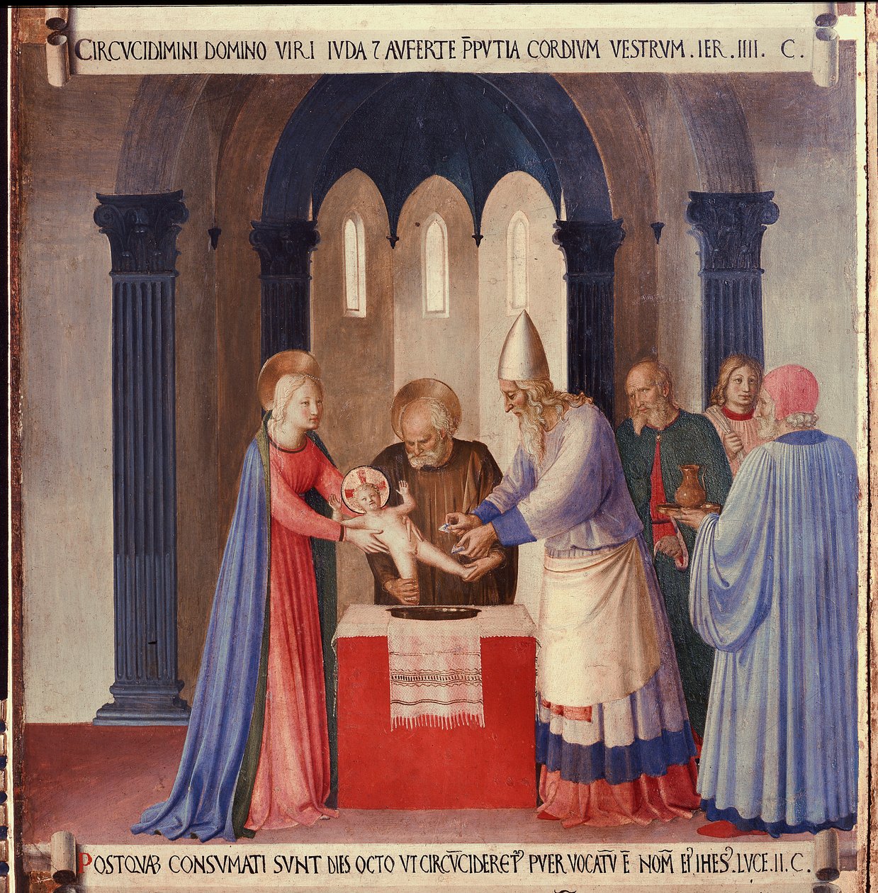 Vie du Christ : la circoncision, Armadio degli Argenti - Fra  Angelico