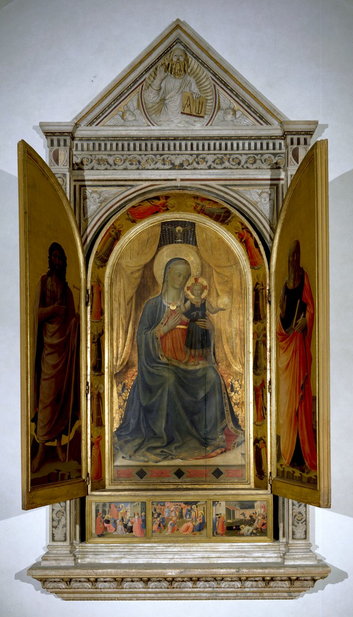 Retable de Liniers (ouvert) : Vierge à l