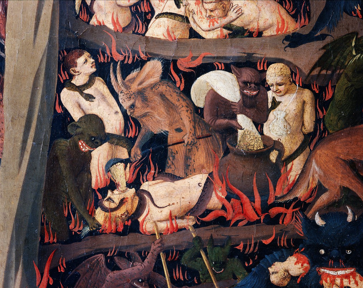 Le Jugement dernier : Enfer - Fra  Angelico