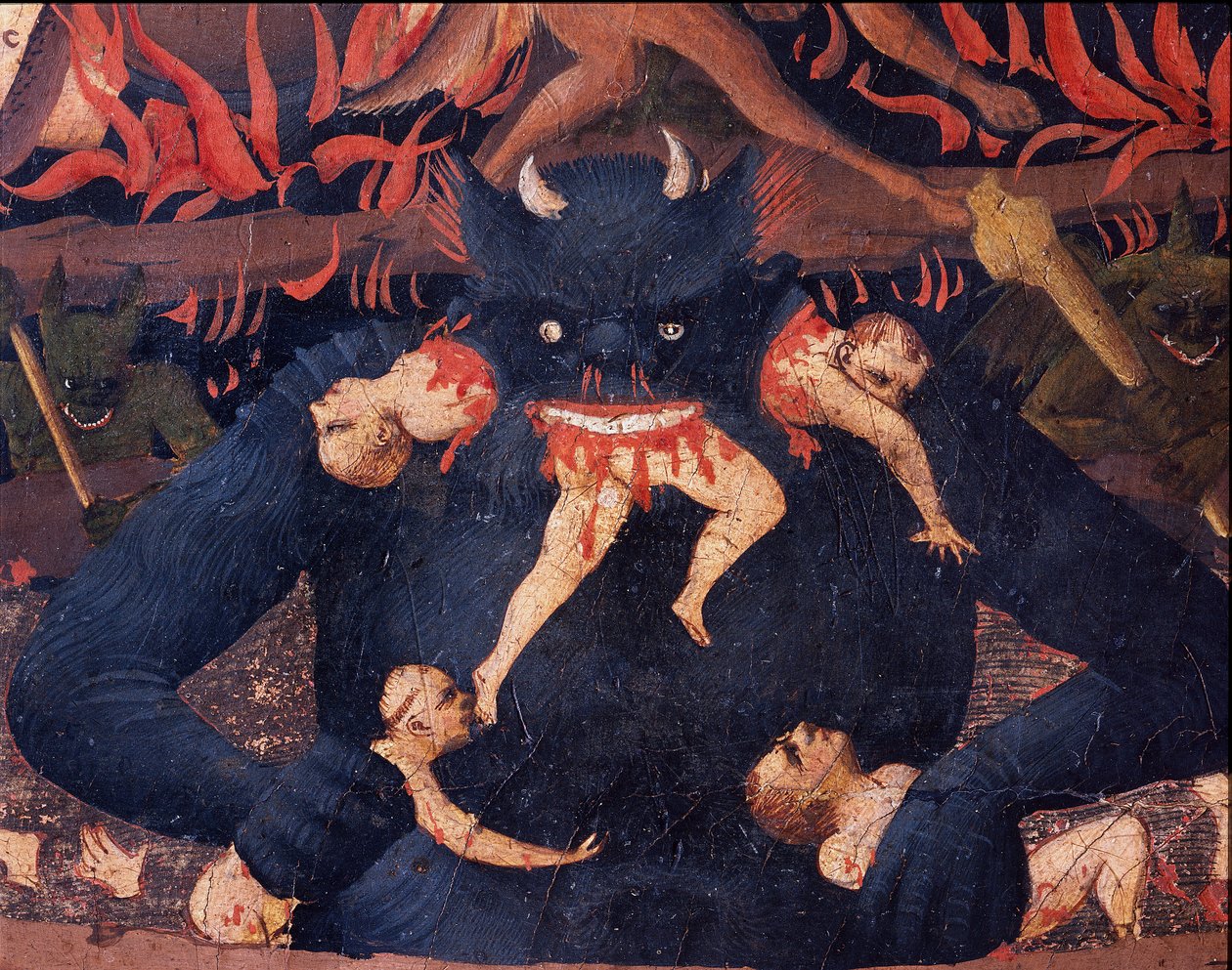 Le Jugement dernier : Enfer - Fra  Angelico