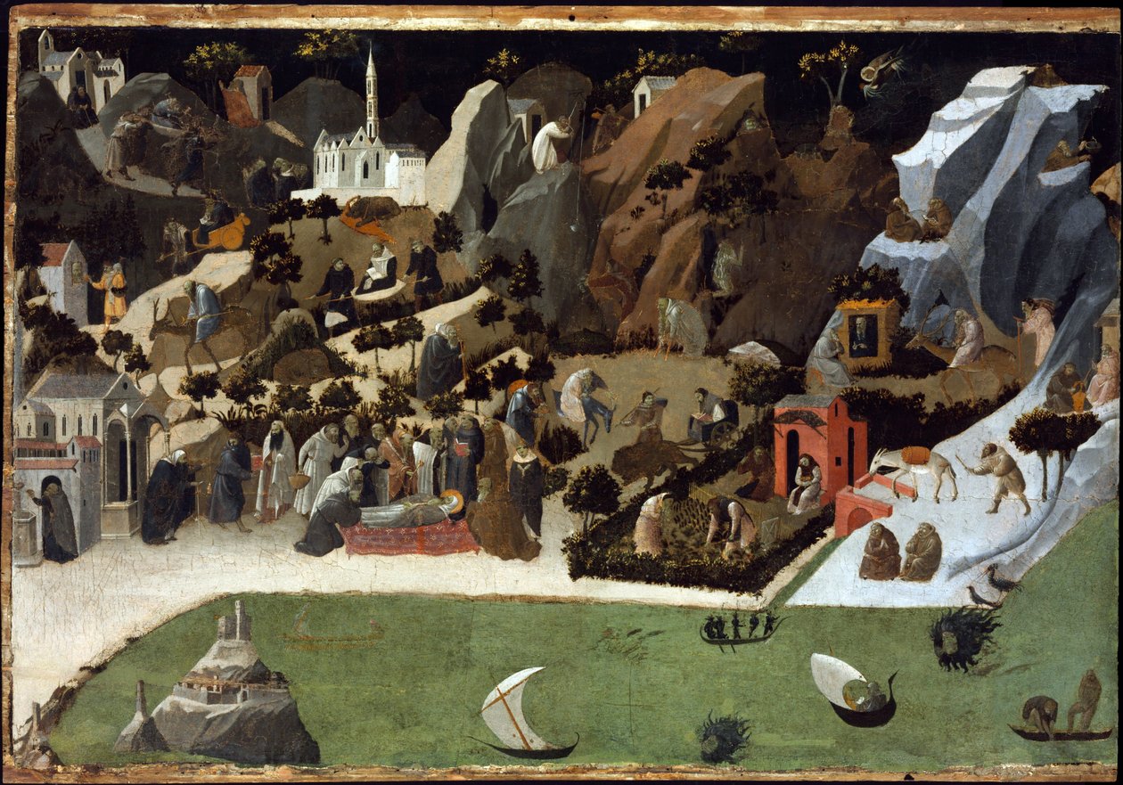 Thebaide - Scènes de la Vie des Pères du Désert - Fra (c.1387 1455) Angelico
