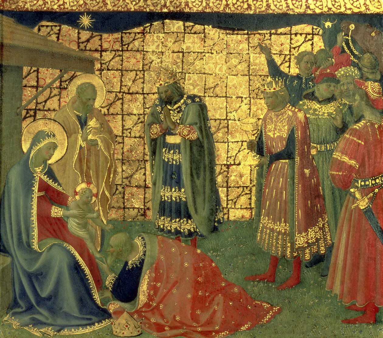 Adoration des Mages (détail) - Fra Angelico