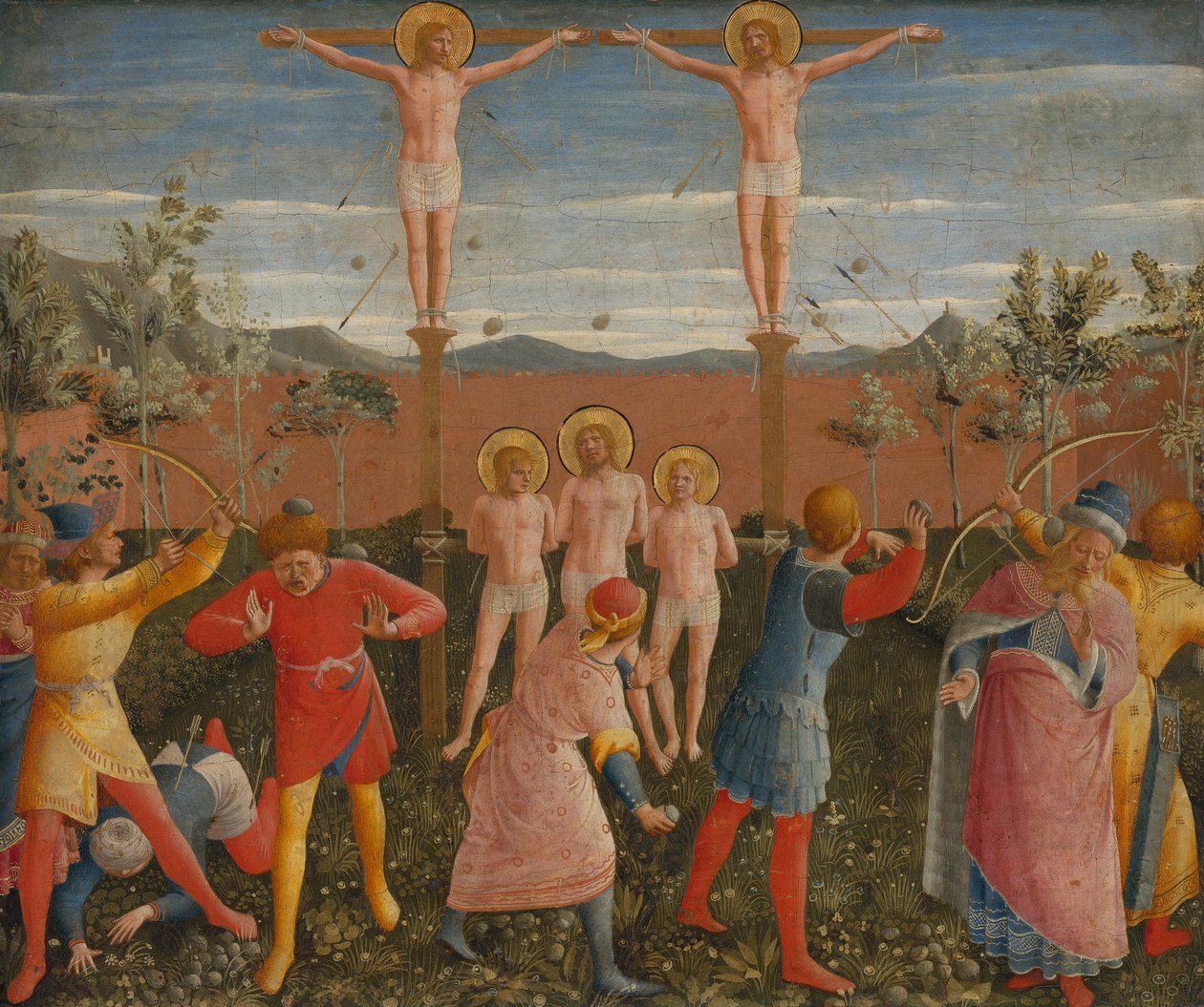 Crucifixion des saints Côme et Damien - Fra Angelico