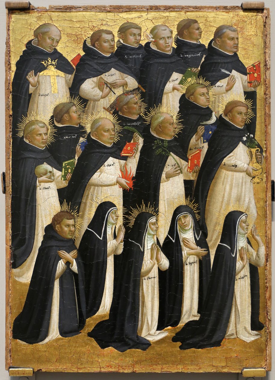 Les bienheureux dominicains - Fra Angelico