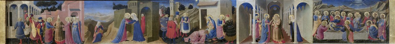Prédelle du retable L