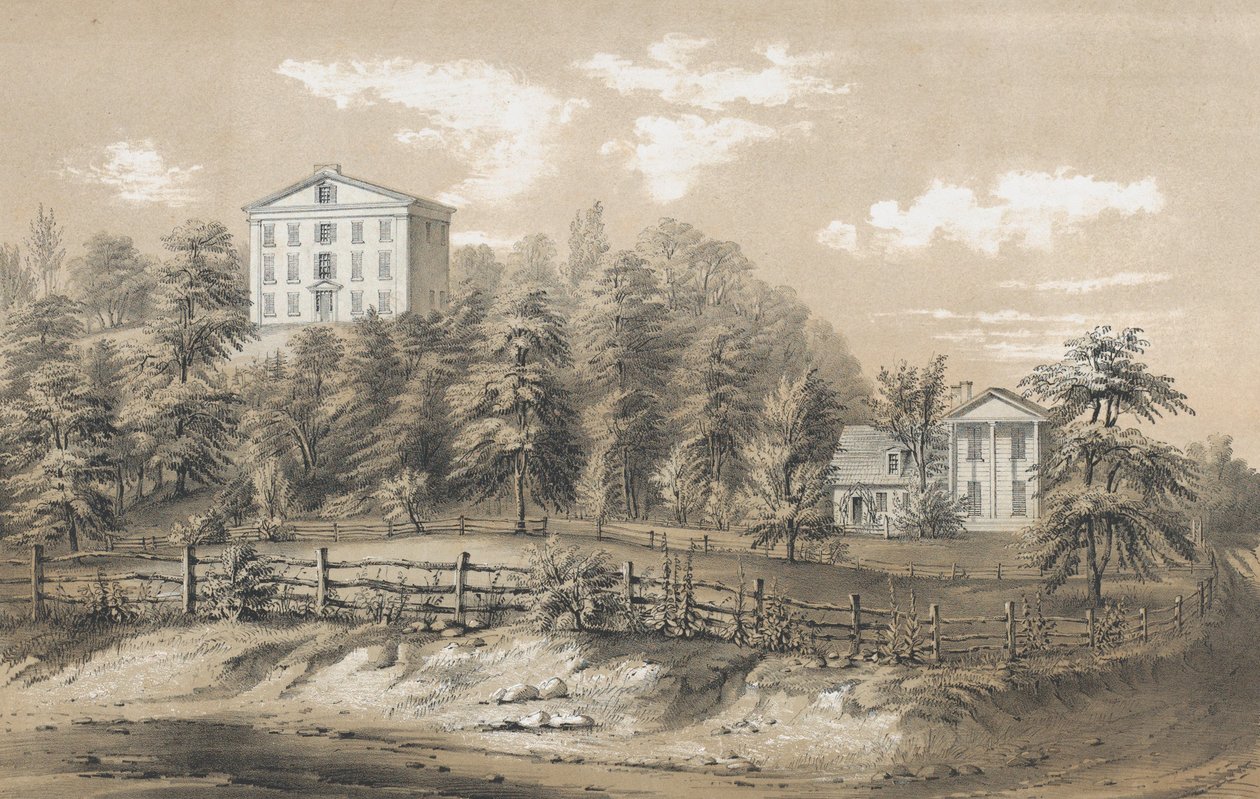 Séminaire de Richmond, Staten Island, N.Y. - Frances Flora Bond Palmer