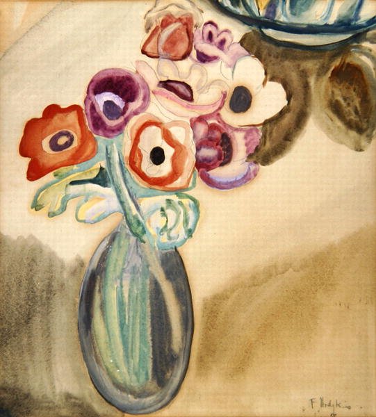 Pichet de fleurs - Frances Hodgkins
