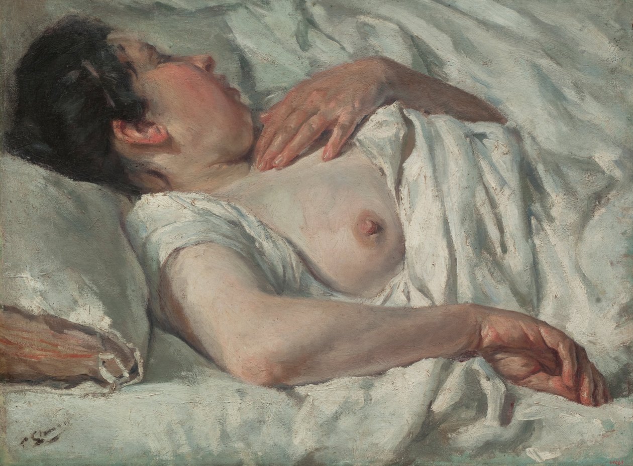Femme endormie - Francesc Gimeno
