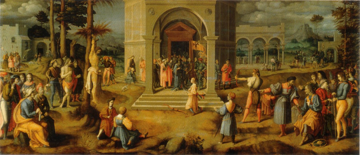 La Légende des fils du roi - Francesco Ubertini Bacchiacca