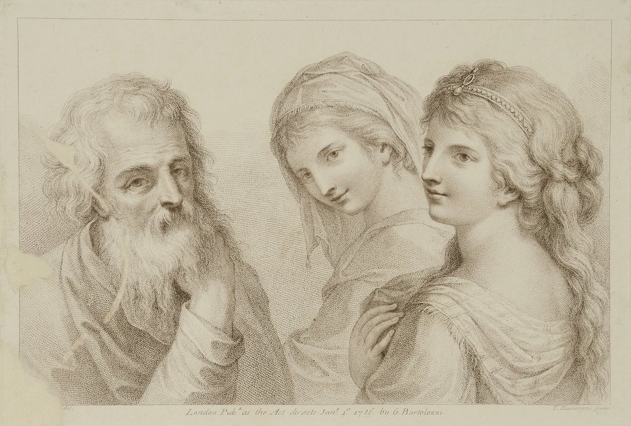 Les filles de Lot - Francesco Bartolozzi