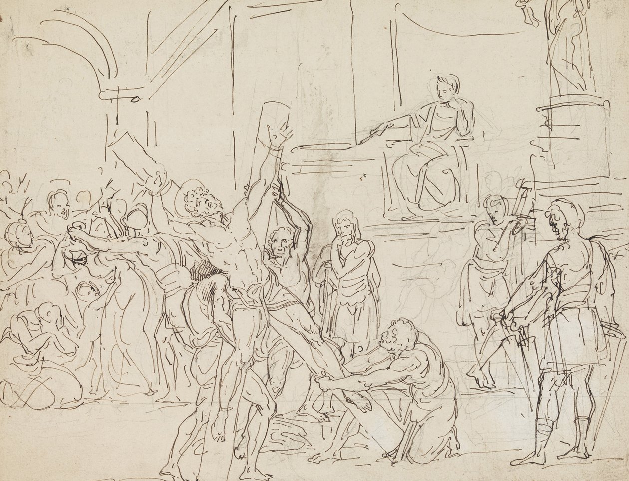 Martyr de Saint André - Francesco Coghetti