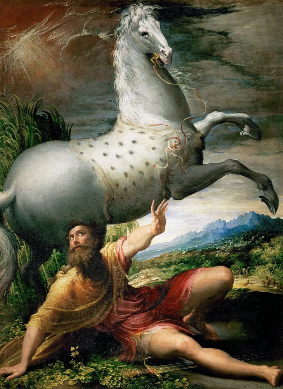 Autoportrait dans un miroir convexe - Parmigianino