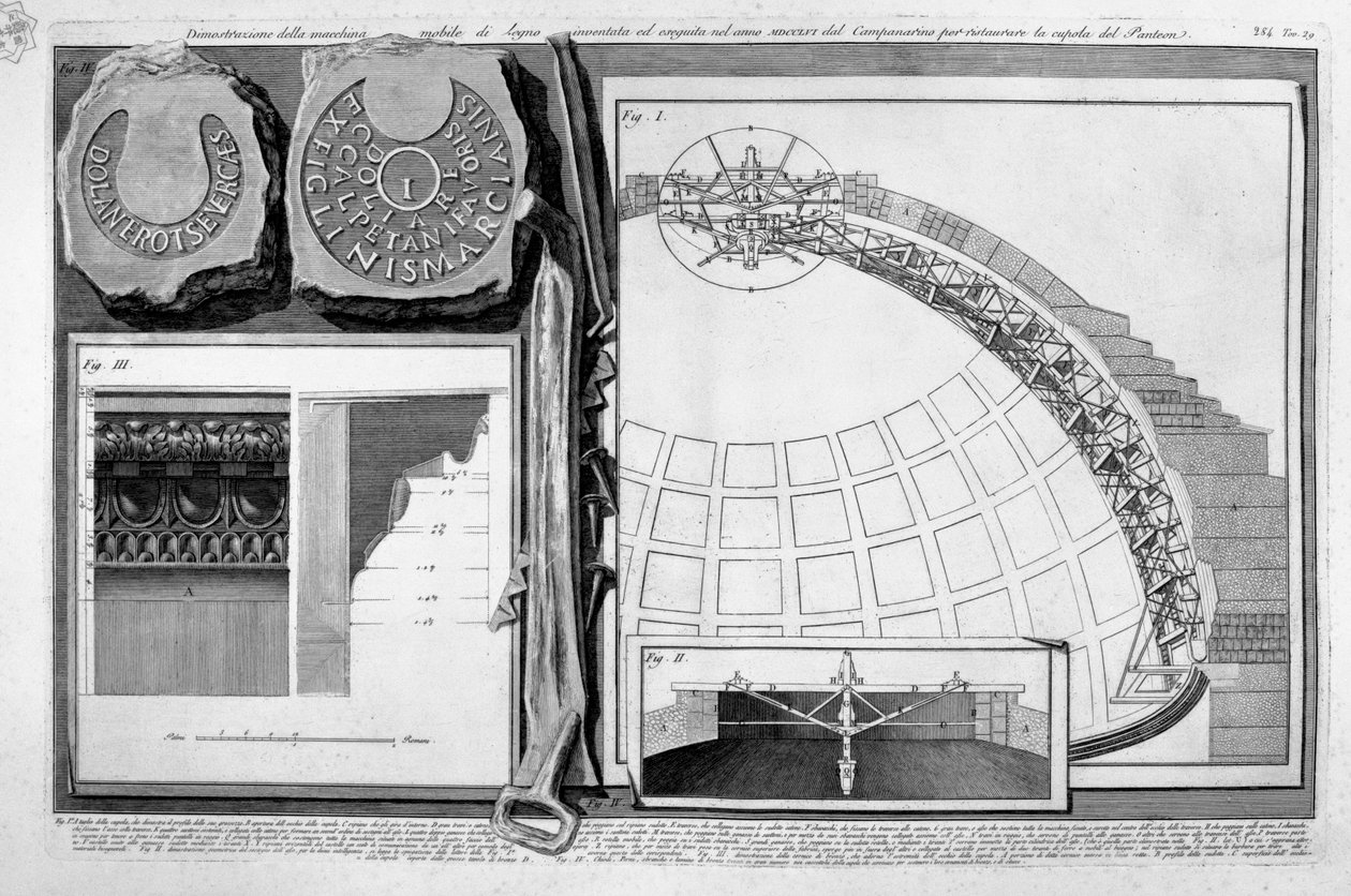 Panthéon, pl. XXIX - Francesco Piranesi
