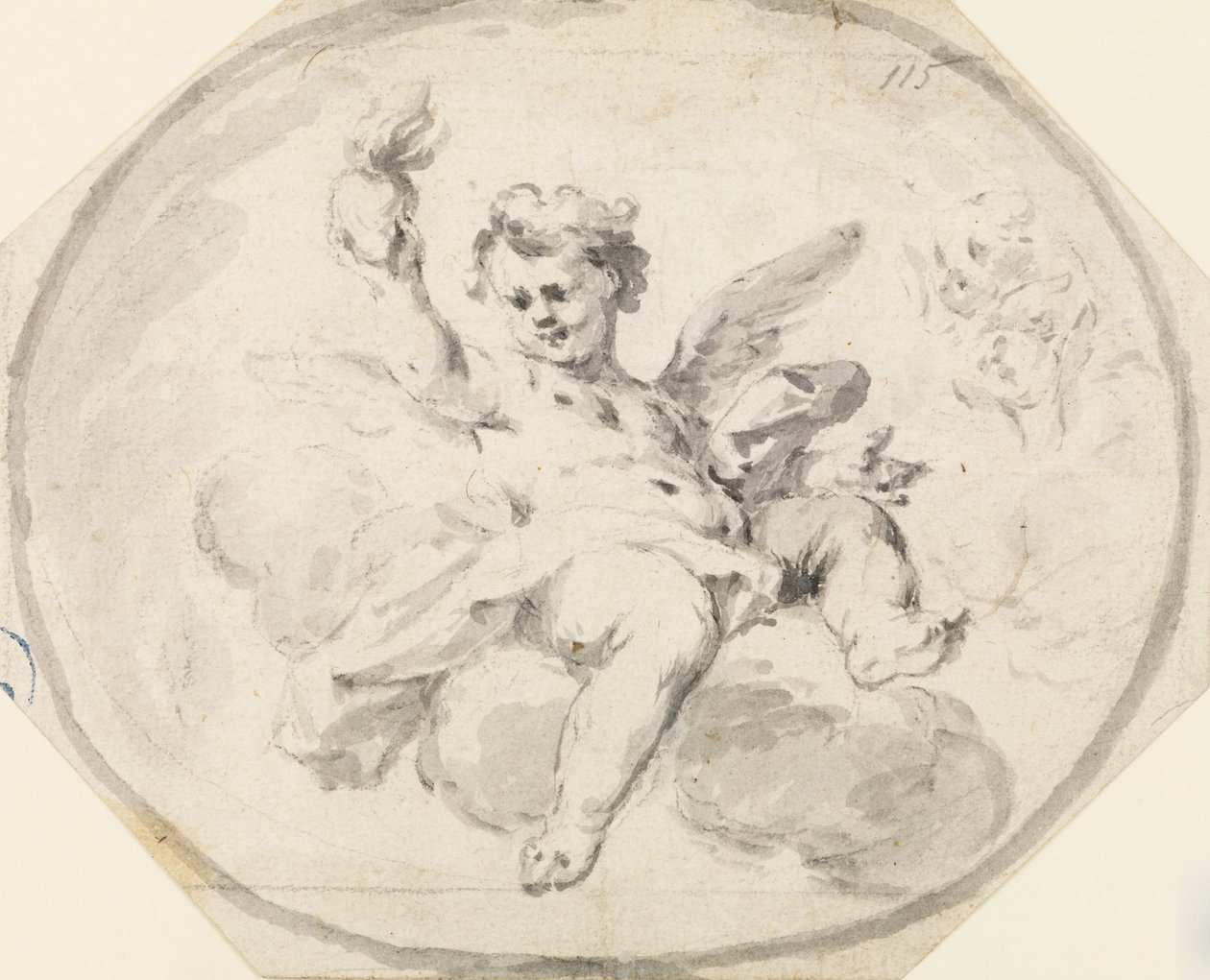Projet pour un plafond peint - Francesco Saverio Mergolo