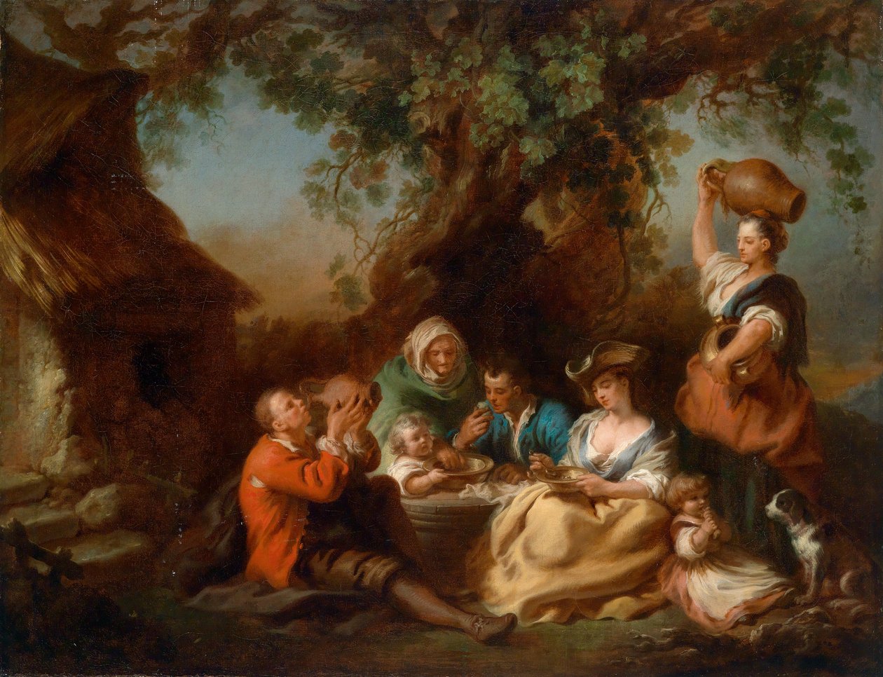 Déjeuner à la campagne - Francesco Zuccarelli