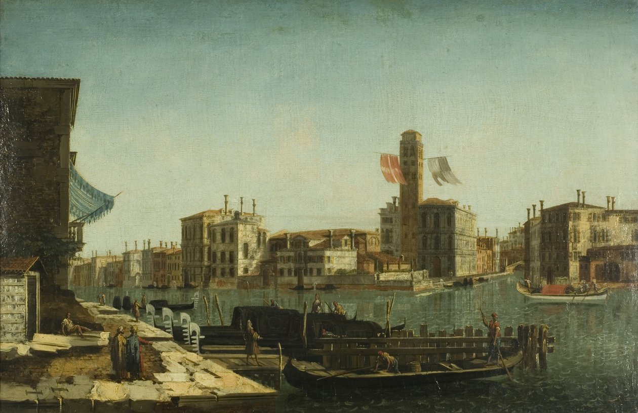 Vue du Grand Canal, Venise, vers 1743 - Francesco Albotto