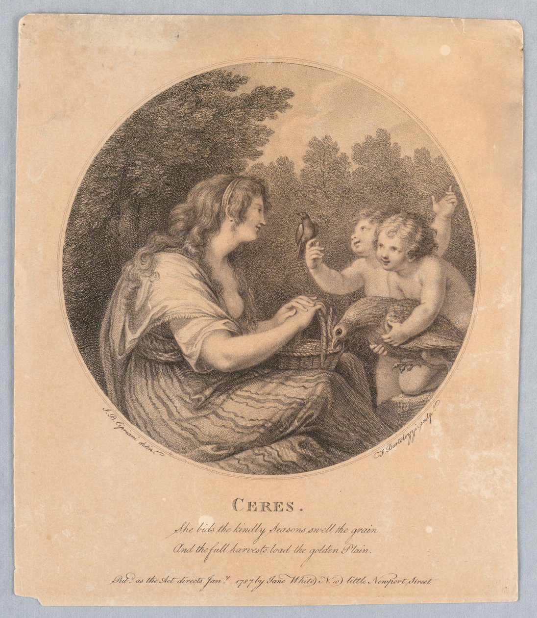 Cérès - Francesco Bartolozzi
