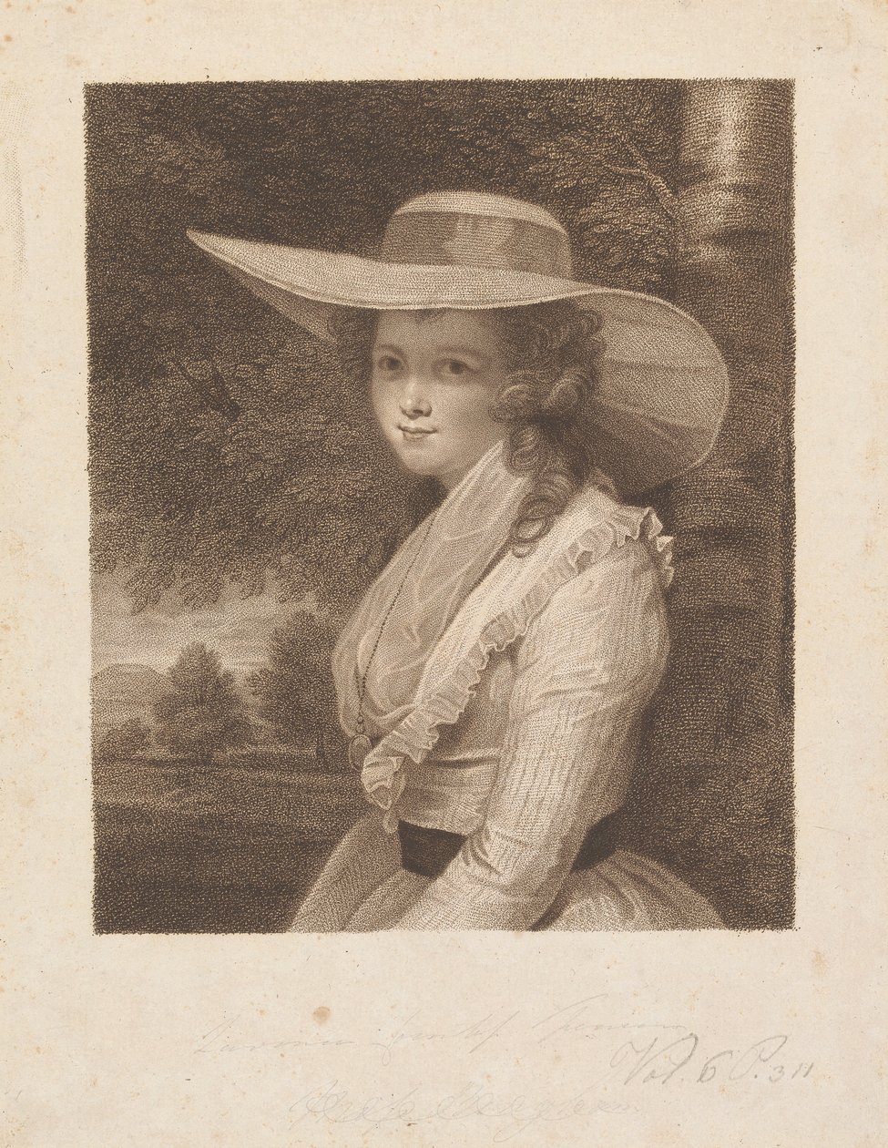 Lavinia Spencer (née Bingham), Comtesse Spencer - Francesco Bartolozzi
