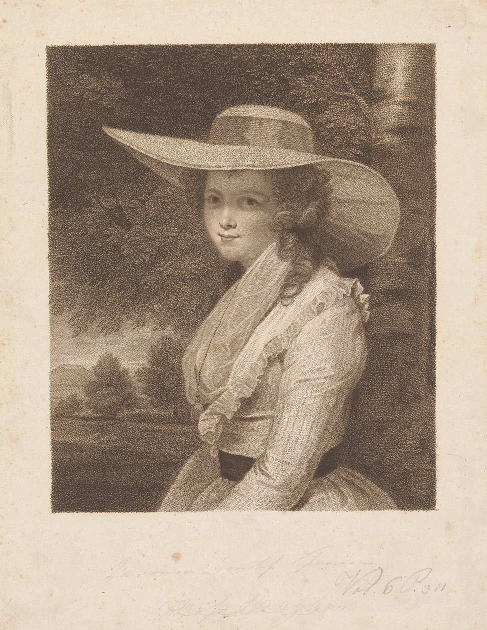 Lavinia Spencer (née Bingham), Comtesse Spencer - Francesco Bartolozzi