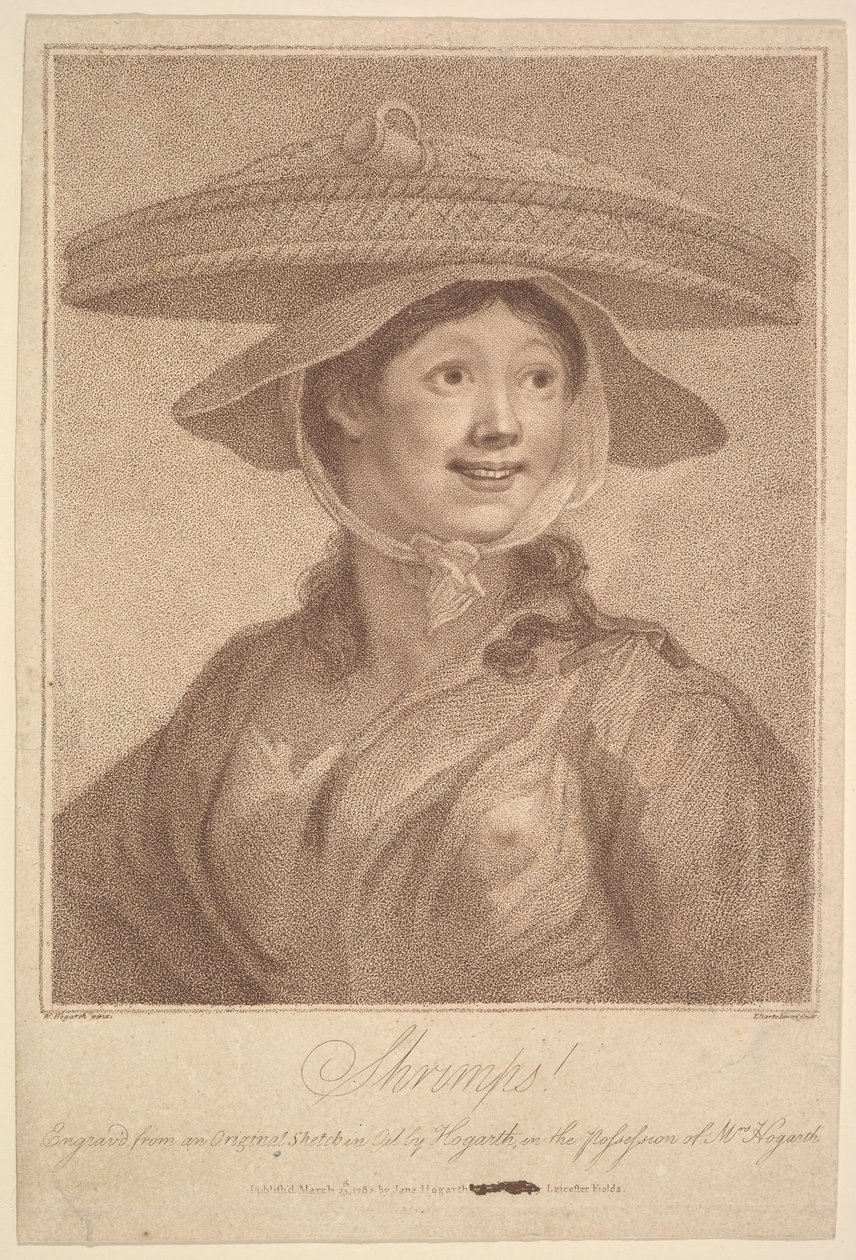 Crevettes!, [25 mars 1782], réédité 1790 - Francesco Bartolozzi