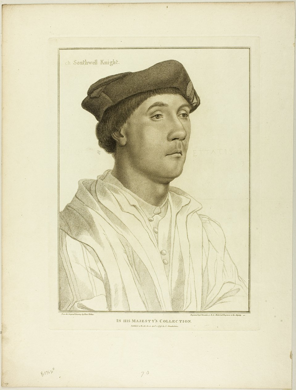 Sir Richard Southwell - Francesco Bartolozzi