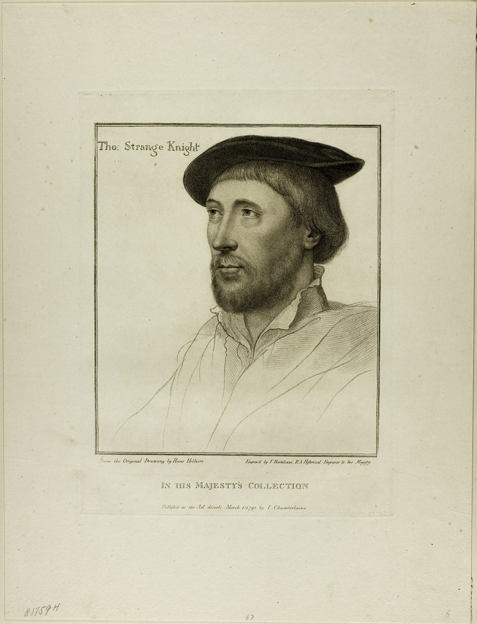 Sir Thomas Strange - Francesco Bartolozzi
