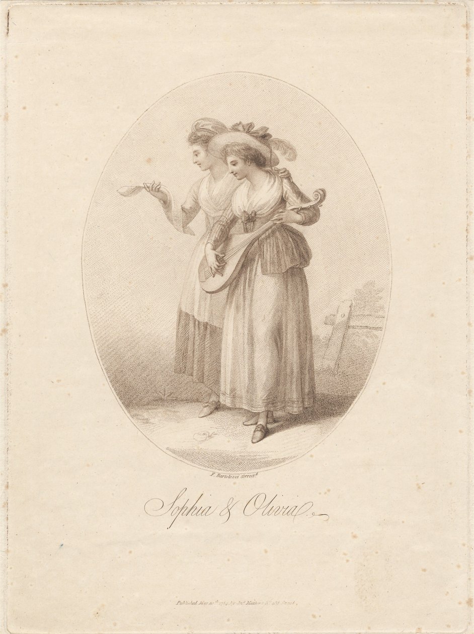 Sophia et Olivia - Francesco Bartolozzi